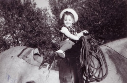 Lisa on Horse