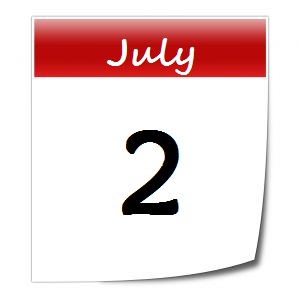 July 2 calendar page